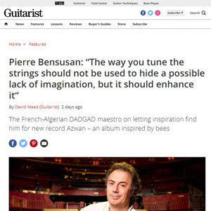 AZWAN Interview in Guitarist Magazine